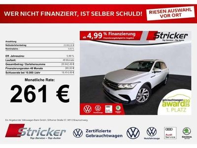 Gebraucht VW Tiguan Elegance 150 PS (110 kW) 2022 Pure white SUV