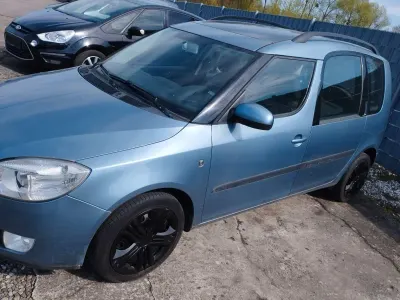 Gebraucht Skoda Roomster Style 105 PS (77 kW) 2007 Blau Van / Kleinbus