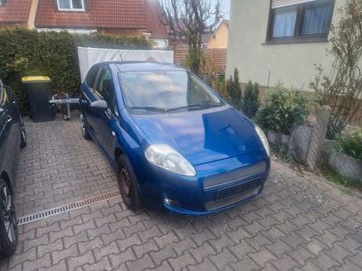 Gebraucht Fiat Grande Punto 95 PS (69 kW) 2007 Blau Kleinwagen