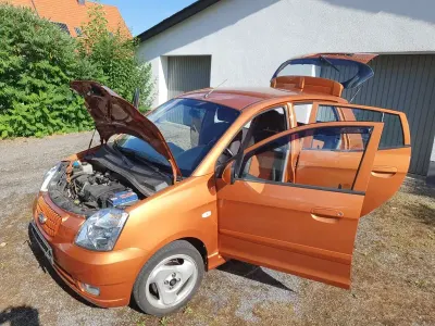 Gebraucht Kia Picanto EX 65 PS (47 kW) 2005 Orange Kleinwagen