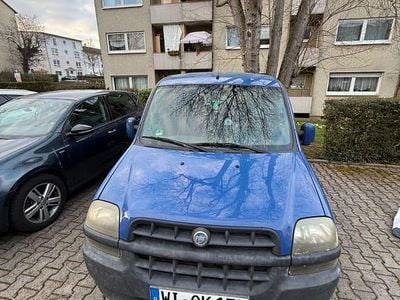 Gebraucht Fiat Doblò 65 PS (47 kW) 2003 Blau Van / Kleinbus
