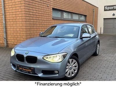 Gebraucht BMW 116 Comfort Edition 136 PS (100 kW) 2012 Blau Kleinwagen