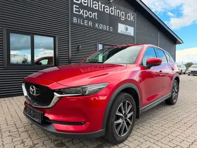 Gebraucht Mazda CX-5 Exclusive-Line 165 PS (121 kW) 2019 Rot SUV