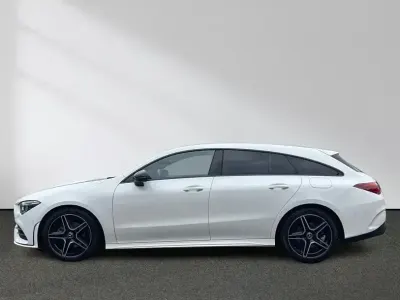 Brugt Mercedes CLA200 Shooting Brake AMG 163 HK (119 kW) 2022 Hvid Stationcar