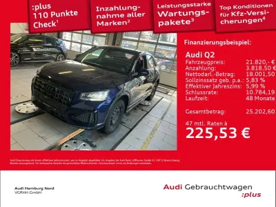 Używany Audi Q2 Ambiente 150 KM (110 kW) 2022 Niebieski SUV