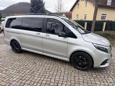 Gebraucht Mercedes V220 AMG 190 PS (139 kW) 2022 Brillantsilber metallic Van / Kleinbus