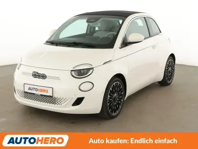 Gebraucht Fiat 500e La Prima 86 kW (118 PS) 2023 Weiß Cabrio