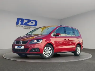 Gebraucht Seat Alhambra 150 PS (110 kW) 2021 "romance" rot Van / Kleinbus