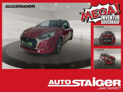 Gebraucht DS Automobiles DS3 Sport Chic 165 PS (121 kW) 2018 Rot rubi+schwarz onyx Limousine
