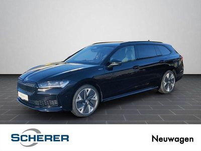 Schwarz Neu 2025 Skoda Superb SportLine Kombi | 51.290 € (Fairer Preis)