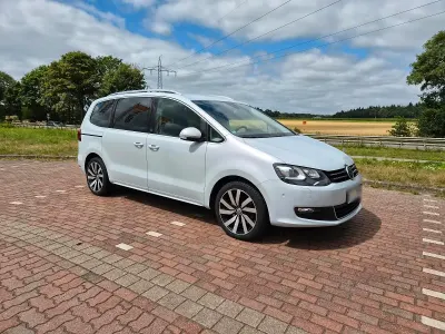 Gebraucht VW Sharan Sound 220 PS (161 kW) 2018 Silber Van / Kleinbus