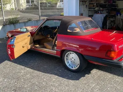 Gebraucht Mercedes 560 230 PS (169 kW) 1989 Rot Cabrio