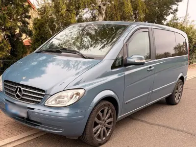 Gebraucht Mercedes Viano 150 PS (110 kW) 2006 Blau Van / Kleinbus