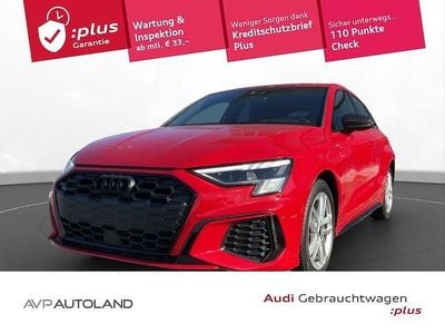 Tangorot metallic Gebraucht 2023 Audi A3 Sportback e-tron S-Line Kleinwagen | 26.290 € (Guter Preis)
