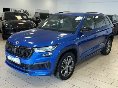 Second-hand Skoda Kodiaq SportLine 200 CP (147 kW) 2022 Albastru SUV
