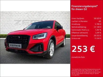 Second-hand Audi Q2 Advanced 150 CP (110 kW) 2024 Roșu SUV