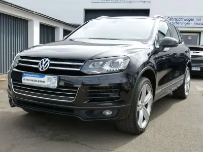 Gebraucht VW Touareg R-line 245 PS (180 kW) 2014 Schwarz SUV