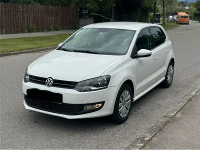 Gebraucht VW Polo Team 86 PS (63 kW) 2010 Weiß Kleinwagen
