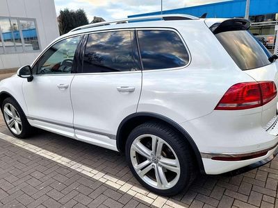 Brugt VW Touareg R-line 262 HK (192 kW) 2017 Hvid SUV