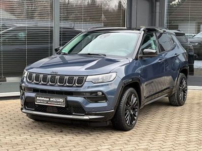 gebraucht Jeep Compass 1.5 e-Hybrid S *Leder belüft*Pano*8Fach