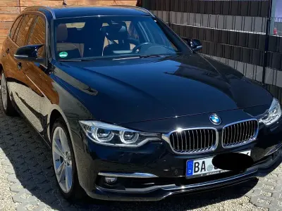 Gebraucht BMW 320 Luxury Line 190 PS (139 kW) 2016 Schwarz Kombi