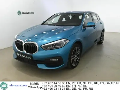 Gebraucht BMW 116 Sport Line 116 PS (85 kW) 2022 Blau Kleinwagen