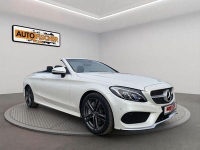 Gebraucht Mercedes C250 AMG line 211 PS (155 kW) 2017 Diamantweiss Cabrio