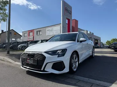 Gebraucht Audi A3 S-Line 110 PS (80 kW) 2021 Weiß Limousine