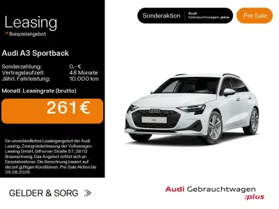 Gebraucht Audi A3 Ambiente 116 PS (85 kW) 2025 Gletscherweiß metallic Limousine