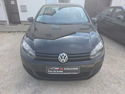 Gebraucht VW Golf VI Trendline 105 PS (77 kW) 2011 Schwarz Kleinwagen