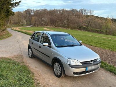 Gebraucht Opel Corsa 75 PS (55 kW) 2002 Silber Kleinwagen