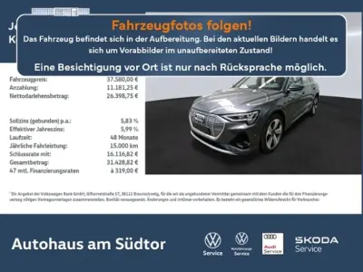 Gebraucht Audi e-tron S-Line 300 kW (408 PS) 2023 Daytonagrau perleffekt (metallic) SUV