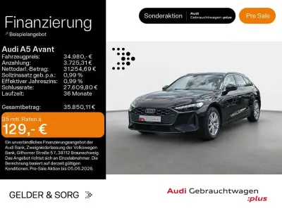Gebraucht Audi A5 Sport 150 PS (110 kW) 2025 Mythosschwarz metallic Kombi