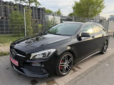 Gebraucht Mercedes CLA220 Shooting Brake AMG line 170 PS (125 kW) 2018 Schwarz Kombi