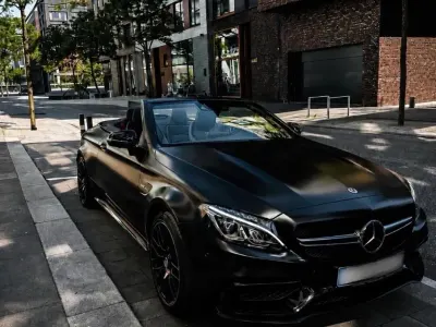 Gebraucht Mercedes C63 AMG AMG 476 PS (350 kW) 2017 Schwarz Cabrio