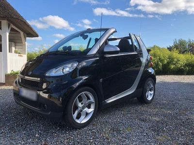 Gebraucht Smart ForTwo Cabrio Passion 84 PS (61 kW) 2009 Schwarz Cabrio
