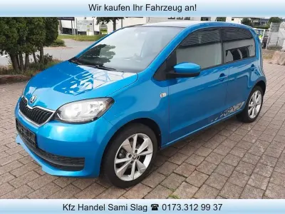 Gebraucht Skoda Citigo Fun 75 PS (55 kW) 2017 Blau Kleinwagen