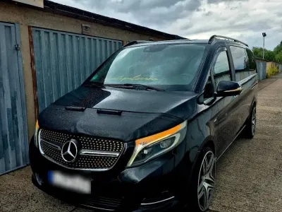 Gebraucht Mercedes V250 190 PS (139 kW) 2015 Schwarz Van / Kleinbus