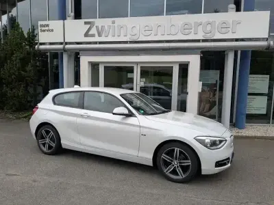 Gebraucht BMW 116 Sport Line 136 PS (100 kW) 2013 Mineralweiss metallic Kleinwagen