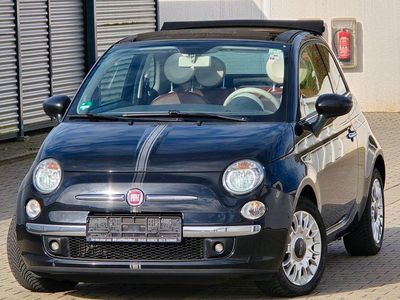 Gebraucht Fiat 500 Lounge 86 PS (63 kW) 2012 Schwarz Kleinwagen
