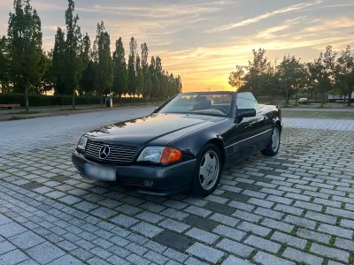 Gebraucht Mercedes SL500 324 PS (238 kW) 1991 Schwarz Cabrio