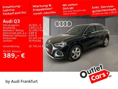 Gebraucht Audi Q3 Advanced 200 PS (147 kW) 2022 Mythosschwarz metallic SUV