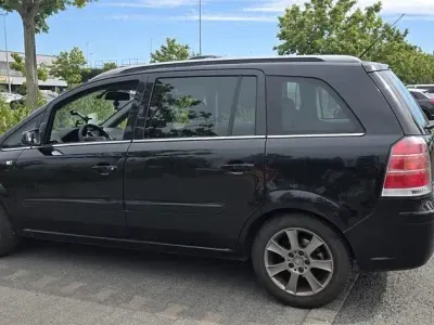 Gebraucht Opel Zafira Edition 150 PS (110 kW) 2006 Schwarz Van / Kleinbus