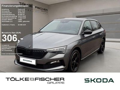 Grau Gebraucht 2023 Skoda Scala Monte Carlo Kleinwagen | 23.499 € (Fairer Preis)
