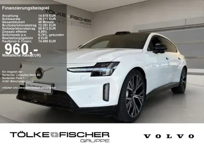 Neu Volvo ES90 Ultra 244 kW (333 PS) 2026 Weiß Limousine
