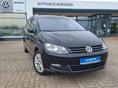 Gebraucht VW Sharan Life 140 PS (102 kW) 2014 Deep black perleffekt Van / Kleinbus