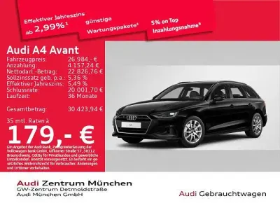 Gebraucht Audi A4 204 PS (150 kW) 2024 Brillantschwarz Kombi