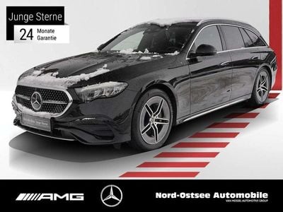 Gebraucht Mercedes E220 AMG 197 PS (144 kW) 2025 Metalliclack obsidianschwarz m Kombi