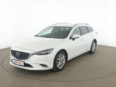 Weiß Gebraucht 2016 Mazda 6 Sports-Line Kombi | 17.790 € (Teuer)