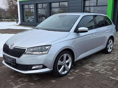 Gebraucht Skoda Fabia Clever 110 PS (80 kW) 2019 Brilliant silber metallic Kombi